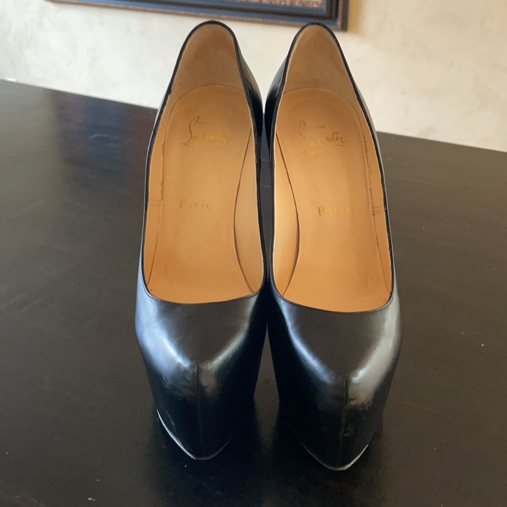 Christian Louboutin Platform Pumps Size 37 - Picture 2 of 4